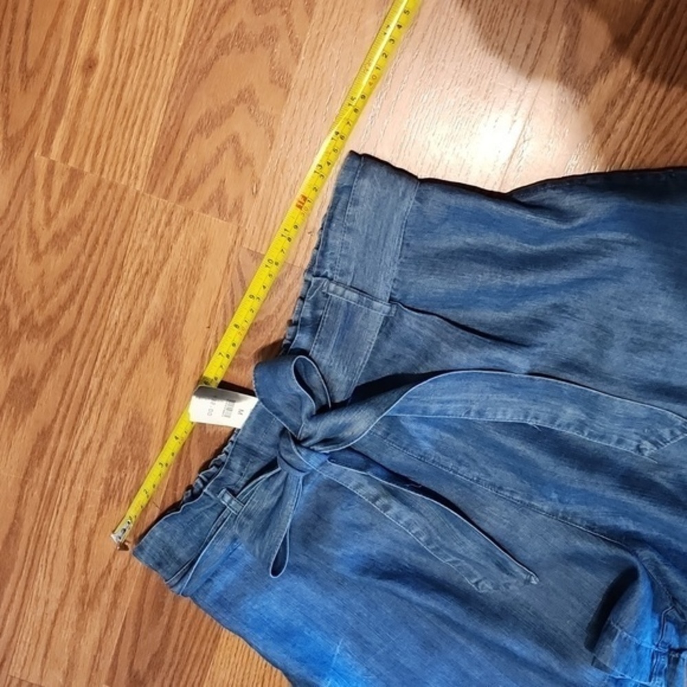 Encrime 100 % tencel shorts NWT removable belt - Picture 4 of 9